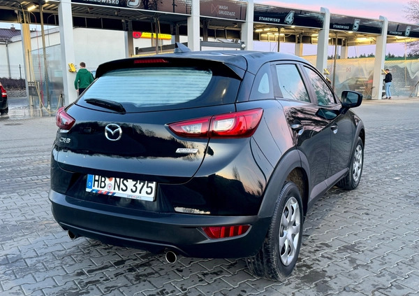 Mazda CX-3 cena 62900 przebieg: 94921, rok produkcji 2018 z Mława małe 379